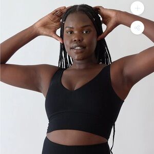 Free Label Andie Reversible White Bamboo Bra